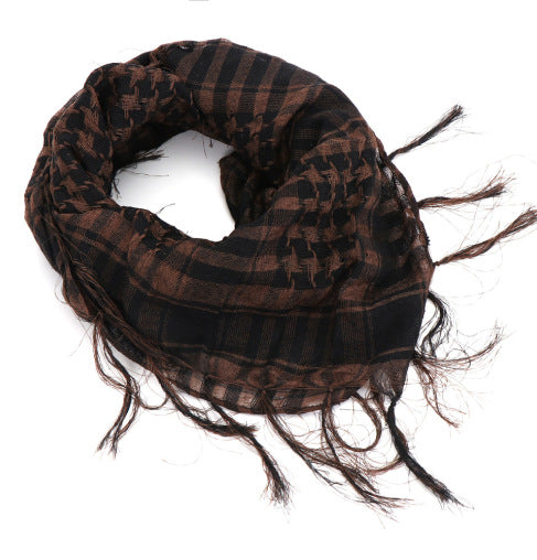 Tactical Plaid Scarf