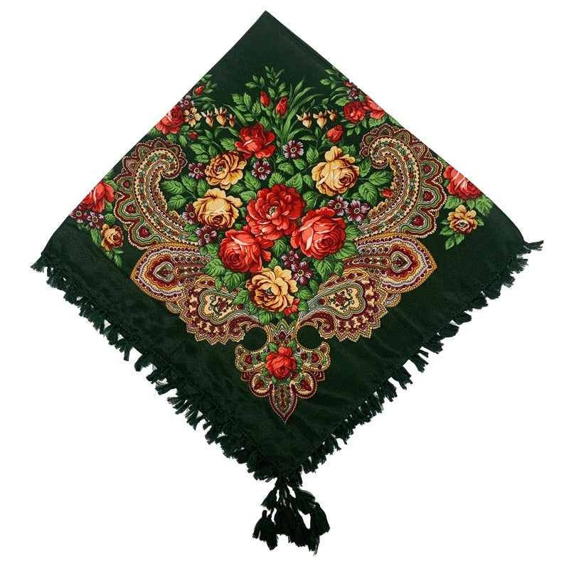 Floral Heritage Shawl