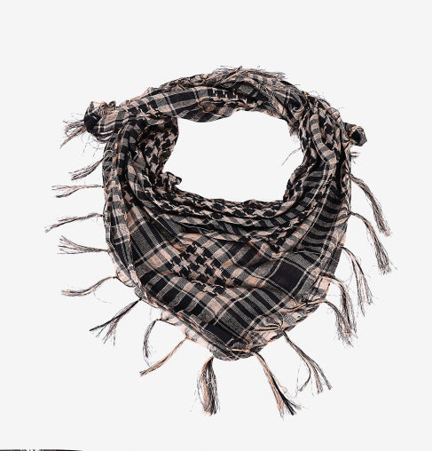 Tactical Plaid Scarf