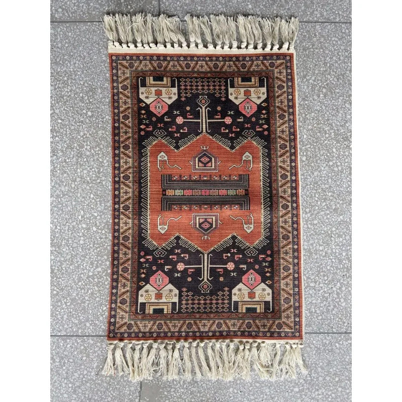 Geometry Afghan Rug