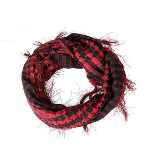 Tactical Plaid Scarf